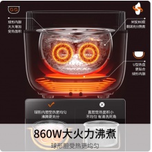九阳电饭煲4升0涂层电饭锅微压多功能蒸煮饭F-40F316L不锈钢内胆
